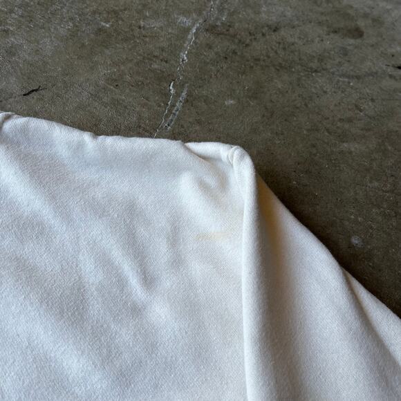 VINTAGE SESAME STREET SWEATSHIRT CREWNECK EMBROIDERED 90S MENS LARGE BEIGE - Picture 3 of 6